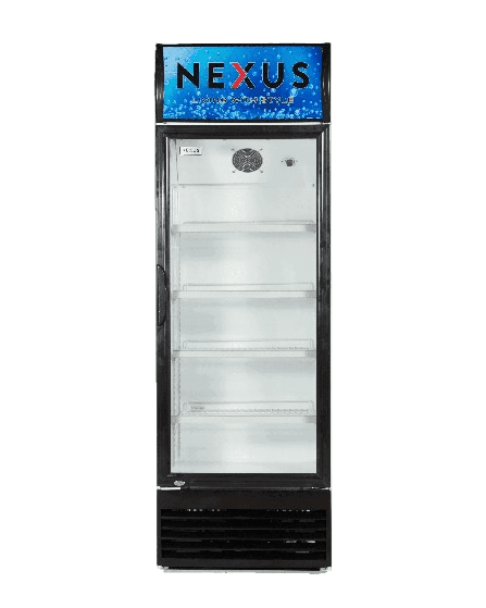 Nexus 300L Upright Showcase Refrigerator