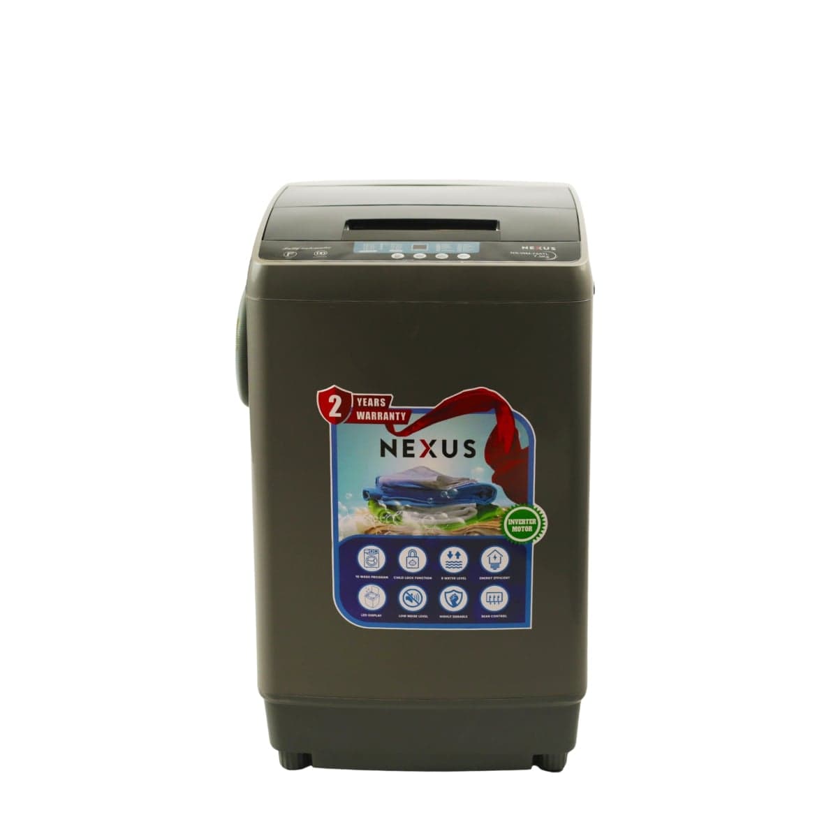Nexus 7.5kg Top Load Automatic Inverter Washing Machine