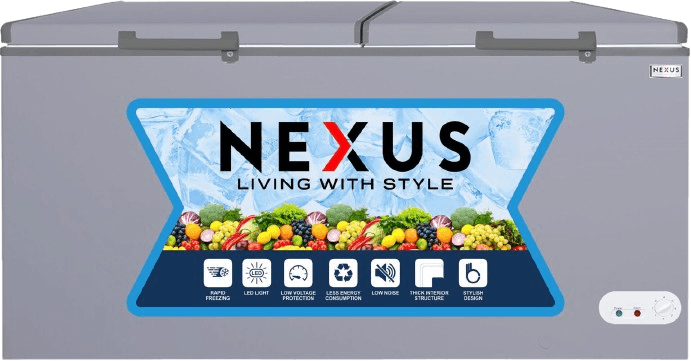 Nexus 800L 2-Door Commercial Freezer