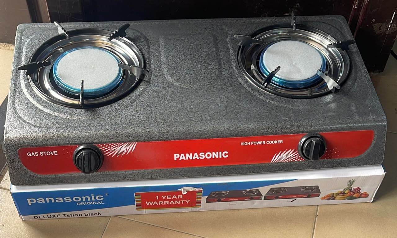 PANASONIC DELUXE Double Burner Gas Stove